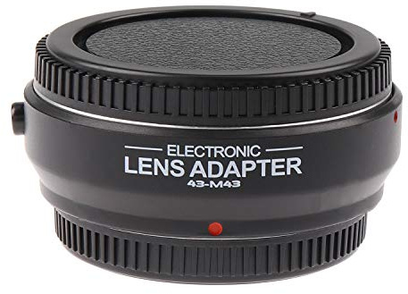 Foto4easy Electronic Auto Focus AF Lens Mount Adapter for Four Thirds (4/3) Mount Lens to Micro Four Thirds (MFT,M4/3) Mount Camera,Olympus OM-D E-M1 MarkII,E-M5 Panasonic GH3,GH4,GH5,GH5s DSLR Camera