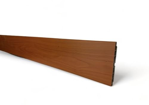 Zócalo para cocina 15 h, zócalo, ideal para la cocina, resistente color cerezo, longitud 2 metros