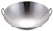 UPKOCH Wok in Acciaio Inox Rotondo Con Fondo Profondo, Padella Antiaderente Con Doppio Manico, Ideale Per Friggere, Grigliare E Cucinare, Pentola Versatile Da 26 Pollici Per Cucina Domestica