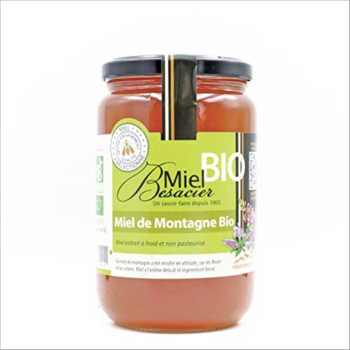 Miel de Montagne Bio Pot en Verre 1kg