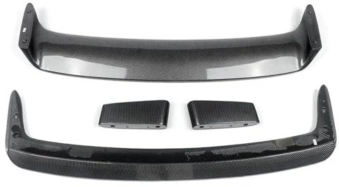 DZSLLOOI Spoiler Wing Für 3er E36 Für M3 1991-1998 Carbon Look LTW GT Style Heckspoiler Flügel Auto Heckspoiler