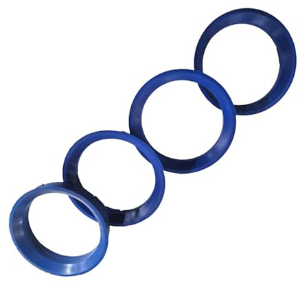 4x Zentrierringe 63,3 auf 57,1mm kompatibel mit VW, Seat, Skoda, Audi mit Mittellochanbindung von 57,1mm