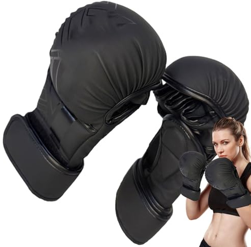 Guantes De Boxeo Armadura Hombres - Guantes De Boxeo Sparring Gigoli Entrenamiento | Guantes | Sparring De Entrenamiento Profesional | Maya Leather | Kickboxing Thai MMA | Hombres Mujeres Ad