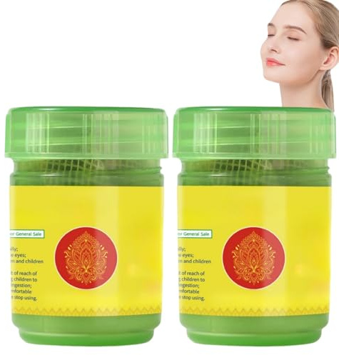 2Pcs Thai Her/bal Inhaler,Thailand Inhaler,Blocked Nose Rel/ief,Thai Natural He/rb Inhaler, Nasal Inhaler,Nasal Co/ngestion Rel/ief,Her/bal Inhaler,Nose Inhaler,Nose Cream