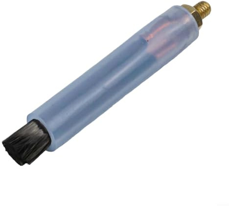 Kohlefaser-Reinigungsbürste für elektrolytisches Beizen mit hitzebeständiger Abdeckung, geeignet für Edelstahl- und Aluminium-Schweißanwendungen (M6)