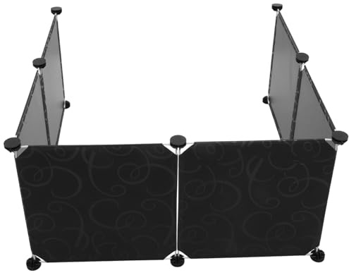 DOITOOL Protector Antisalpicaduras para Caja Gato Cubierta Resistente para Arenero Fácil de Instalar para Privacidad y Limpieza Eficaz
