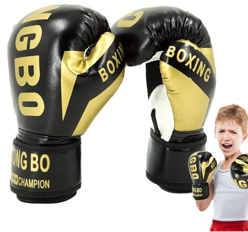 Boxningshandskar För Barn, Sparringshandskar Professionell Träning För 6-12 År Barn, Ergonomiska Boxhandskar, Träningsvantar Med Andasfunktion Sparring Kickboxningssandsäck