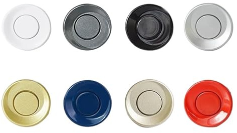 Paraurti Sensore Oggetto Cicalino a 4 sensori Kit sensore parcheggio per auto da 22 mm Sonda indicatore avviso acustico radar di backup retromarcia Sensore Radar Per Auto(Gold)