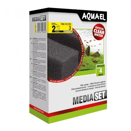 AQUAEL Schwammfächer 3 Plus, 2 Stück
