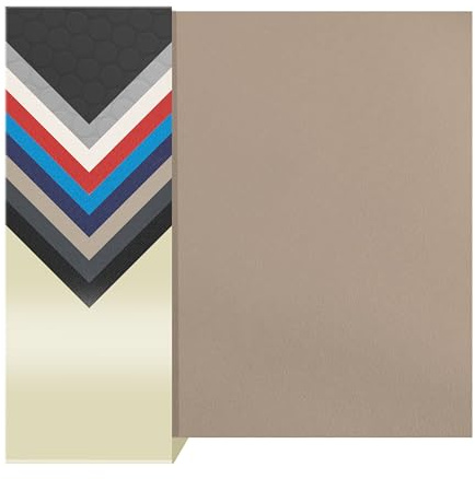 Tapis PVC EXPOTOP 2,00m x 1,50m, Gris,Tapis Vinyle Uni, Résistance au feu B1 | Revêtement de Sol PVC au Mètre - Plusieurs Tailles et Couleurs