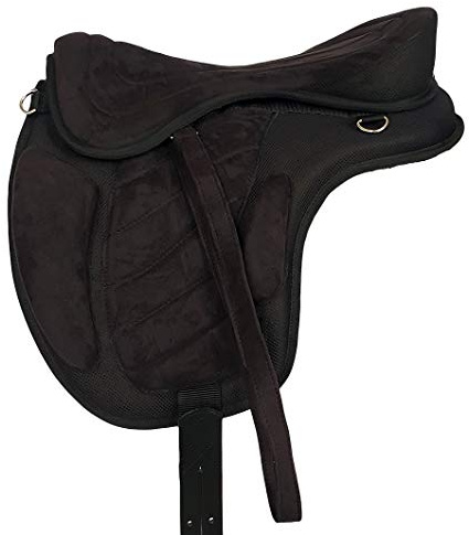 A&M Reitsport Baumloser Wanderreit Sattel Liberty Schwarz NEU+ Zubehör, Größe:18 Zoll