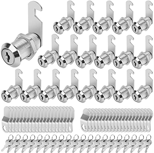 Cylinnda Schrankschlösser mit Schlüssel, 3,8 cm (1 1/8 Zoll), gleichschließend, hochwertiges Schrankschloss für Wohnmobil-Aufbewahrungsschlösser, Schubladen, Briefkasten, Werkzeugkastenschloss,