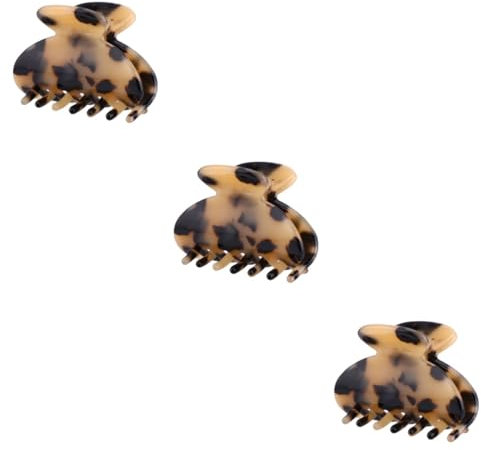 minkissy 3 Stück Haarspangen Aus Blattmaterial Für Damen Styling-haarspangen Damen-clips Zum Duschen Oder Kochen