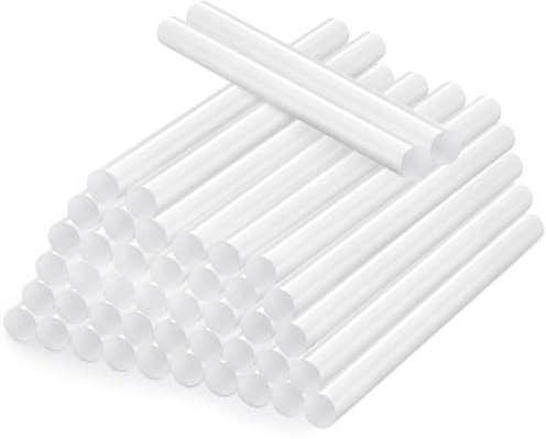 AUXHCYL 200Pcs Baton de Colle pour Pistolet 7mm x 100mm, Colle Pistolet à Colle, Baton Colle Pistolet Transparents, Colle Chaude pour Réparations DIY pour Coller Bois, Plastique, Papier