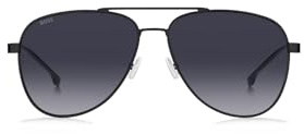 Boss 1641/S MATTE BLACK/GREY SHADED 60/14/150 Herrenbrillen Sonnenbrillen