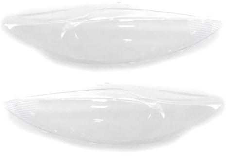 Auto-Scheinwerferschirm Für Ford Für Fiesta 2009-2011 Auto Front Scheinwerfer Lampenschirm Shell Masken Klare Linse PC Licht Abdeckung Zubehör 2 Stücke Links Rechts Scheinwerferblenden