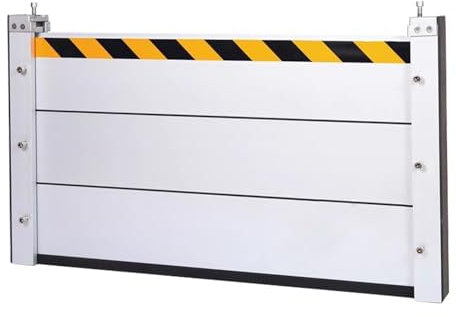 Barrera de protección contra inundaciones, barrera de aluminio desmontable para puerta, fácil instalación, para sótano/puerta delantera/puertas/puerta corredera (tamaño: 110 x 60 cm)