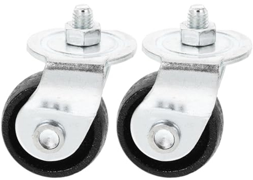 GLEAVI Wagenheber Vorderrad Ersatz 2-Tonnen-Schwenkrolle Hydraulische Wagenheberrollen Ersatzrad Für Rangierwagenheber Für Werkstatt Und Garage Einfache Montage