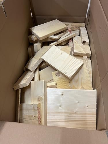 25 kg Fichte Restholz (Holz Abschnitte) als: Anmachholz, Anzündholz, Anfeuerholz, Brennholz, Holz für Kamin/Grill