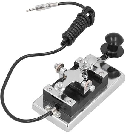 For -K4 Onde corte for Radio Codice Morse Morse for Cw for K4 Telegramma Onde corte Chiave resistente for Cw Pass-Through
