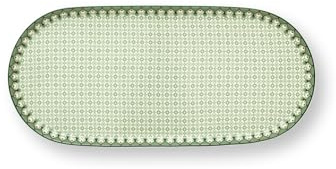 Pip Studio Lily&Lotus Tiles Light Green Milch- und Zuckertablett 25x12cm