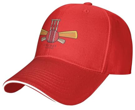 Docker Cap Cricket-Sport Hüte Trendige Baseball Hut Hochwertiges Baseballcap Für Golf Wandern Reisen