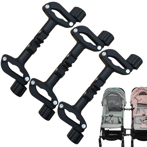Conectores de carriola para niños pequeños, conectores de cochecitos