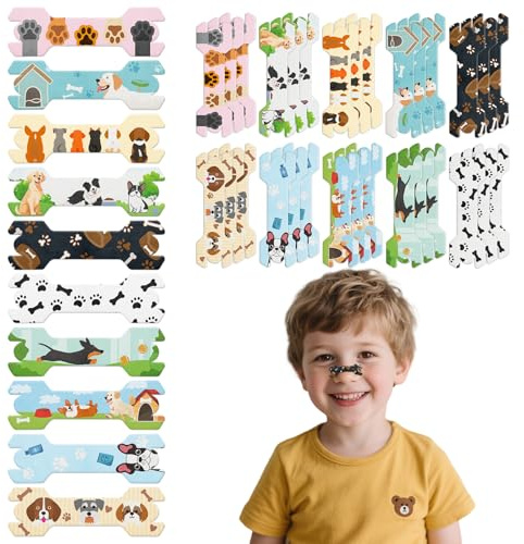 Bandes nasales pour enfants, pansements nasaux anti-ronflement, arrêt-ronflement, dispositifs anti-ronflement, bandes nasales pour la respiration, bandes nasales pour une meilleure respiration, bandes