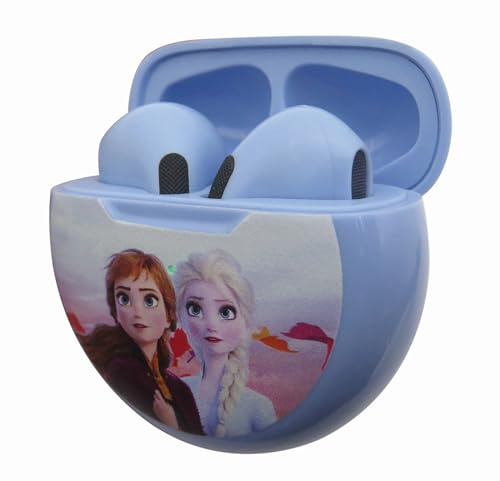 Lexibook, La Reine des Neiges Écouteurs sans Fil, HPBT05FZLXB | Bluetooth, Microphone, Bouton(s) de contrôle, Batterie rechargeable