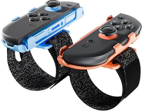 MINGZE Armband för Just Dance 2026 2025 2024 2023 2022 Justerbara Elastiska Armband kompatibla med Switch 2, Säkra Och Hudvänliga Armband Tillbehör