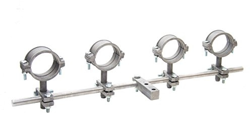PremiumX Multifeed 4-Fach 40mm Höhenverstellbar HQ verstellbar (hoch, runter, seitwärts) Multifeedhalter LNB-Halter