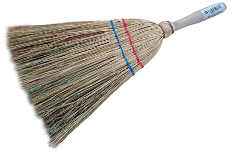 PAMEX Escoba Tradicional de Paja de Uso Manual Fabricada a Mano.