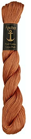 Anchor Perlgarn 5, 4301005-00369, Farbe:mittelbraun, Stickgarne