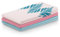 AmeliaHome 3er Set Geschirrtücher Baumwolle Küchentücher 50x70 cm Blätter Muster Letty Rosa Türkis
