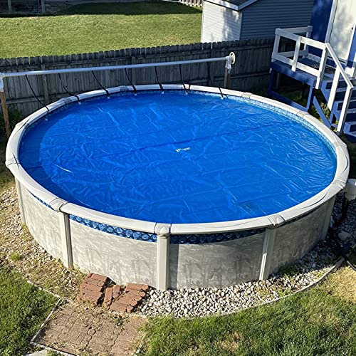 Solarplane Abdeckplane Pool Poolheizung Float Wärmespeicherdecke / Solar-Schwimmbadmembran Für Oberirdische Unterirdische Pools, Sommer Winter Große Wassersprudeldecken / Faltbare Heizabdeckungen Mit