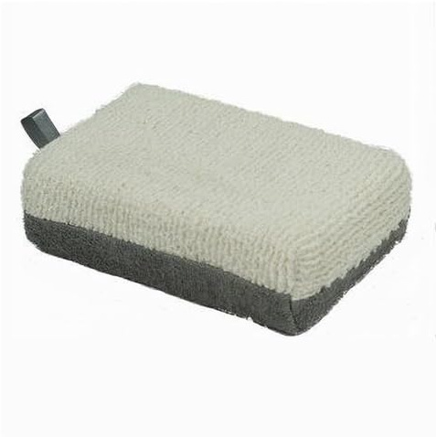 OISE ART STORE Trade Shop - Spugna Doccia Esfoliante Tonica Rilassa per Cura Pelle Corpo Bagno Grigia 79641 -
