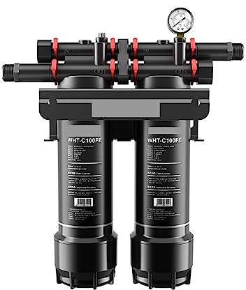 Osmoseanlage Trinkwasser, Wasseraufbereitungsanlage for Küche, Zuhause, kommerzielles Direkttrinken for Catering, Café, großer Durchflussfilter,Wasserfilter
