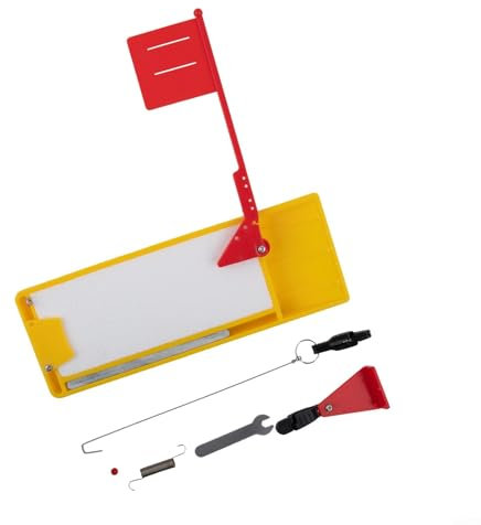 RichVibe Planche de rabot latéral à la traîne - Équipement de pêche à ressort - Équipement de sports nautiques en plein air pour la pêche en bateau (droite)