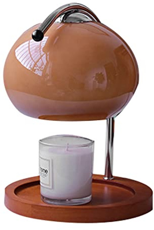 Lampada riscaldante per candele aromatiche, lampada profumata per la decorazione della casa, elegante illuminazione per aromaterapia per relax e atmosfera