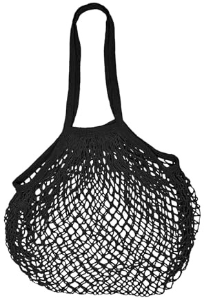 AfitLulu Mesh Beach Bags for Women, Cotton Mesh Bag Large Tote Bag Reusable Shopping Bag Beach Tote Bag with Handle, Mesh Bags for Shopping Travel Vacations
