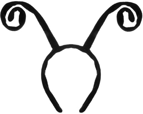 APLZGMG Diadema de antena de mariposa, diadema de mariposa para accesorios de disfraz de Halloween, disfraz de mariquita para mujeres y hombres, diademas de Halloween, accesorios para cosplay y
