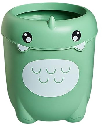 Générique Mülleimer für Süße – Cartoon Waste Basketball, offener Deckel, Behälter für Kinder | Multifunktionaler Organizer mit Kinderlook, lustige Abfalllösung