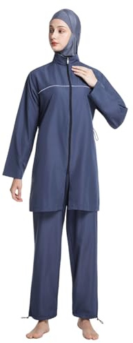 NaLatia Volle Abdeckung Bademode Muslimischen Islamischen Hijab Damen Bademode Schwimmen Burkini Badeanzug Sommer Neu