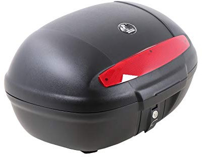 HEPCO&BECKER H&B Motorradtopcase Topcase Journey 50 49 Liter schwarz, Unisex, Tourer, Ganzjährig, Kunststoff