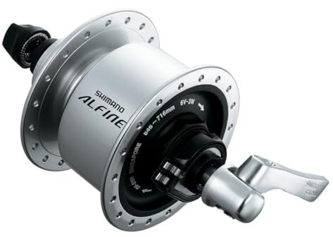 Dinamo Mozzo Shimano ALFINE DH-S501 argento 36 fori