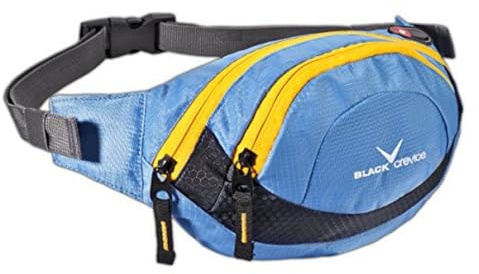 Black Crevice Sport Bauchtasche, Wandern, Trekking, Outdoor; BCR241003; blau