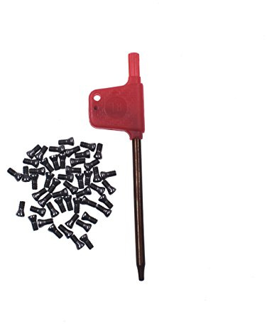 HGC 50pcs M2.5x6 Alloy Steel Torx Carbide Insert Screws for Replaces Carbide Insert CNC Lathe Tool