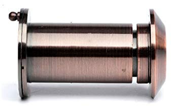ARCH Anti-Diebstahl-Zuschauer Guckloch-Projektor Spiegel Home High-Definition-Türspion Weitwinkel-Voll Kupfer Anti-Brecheisen-Metall Ordinary Mit Cover-Rückseite (Color : 50-90mm)