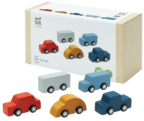 PlanToys Mini Autos Set