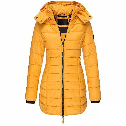 Chaqueta Acolchada De AlgodóN para Mujer Nueva De Invierno, Chaqueta Acolchada Y Ajustada De Longitud Media para Mujer, Chaqueta Acolchada CáLida